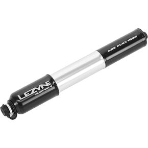 LEZYNE Alloy Drive Bicycle Tire Hand Pump, High Volume 90psi, Presta & Schrader, ABS Flex Hose, Compact Bike Pump