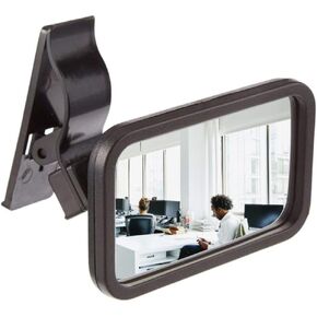 Clip-On Rear View Mirror for PC Monitors or Anywhere by Modtek (1 pack)