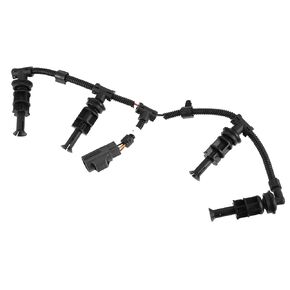 X AUTOHAUX Glow Plug Wiring Harness Left Driver Side 8C3Z12A690AA for Ford F-250 Super Duty 2008-2010 for Ford F-350 Super Duty 2008-2010