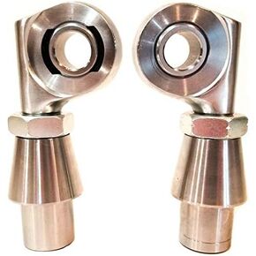 خارج المجموعة 3/4 بوصة تجويف × 7/8 بوصة نهاية قضيب مفصل حافة التوجيه - تتضمن 1 LH و1 RH مع صامولة و1.25 OD Bung in Kuwait