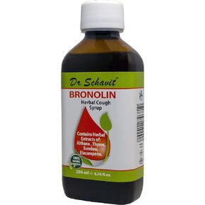BRONOLIN Herbal Cough Syrup 100% Natural Ingredients 6.76fl.oz