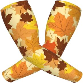Funny Pineapples Cooling Arm Sleeves Cover UV Sun Protection for Men Running Arm Sleeves 1 Pair