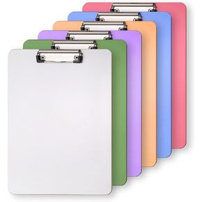 6 عبوات من ألواح الحافظة الخشبية المعاد تدويرها، ألواح الحافظة المكتبية، ألوان متنوعة، حجم حرف A4 قياسي، صديقة للبيئة in Kuwait