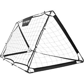 RUNBOW 6x4ft Soccer Goal 2 in 1 Soccer Rebound Net for Kids Youth Teens Training Soccer Net for Backyard, Outdoor with Carry Bag