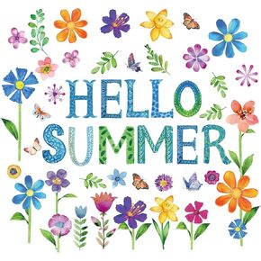 48 قطعة من قصاصات زهور الربيع مع 100 قطعة من نقاط الصمغ الملونة لتزيين لوحة الإعلانات للحفلات والفصول الدراسية in Kuwait