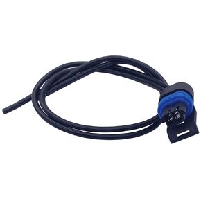Amrxuts SU112 Coolant Temperature Sensor CTS Connector Pigtail Plug Harness Wire for Buick, Cadillac, Chevrolet, Daewoo, GMC, Hummer, Isuzu, Oldsmobile, Pontiac, Saab, Satur with 2 Wire