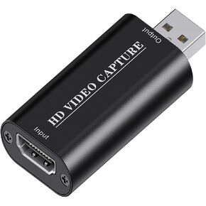 Upgraded 4K HDMI Video Capture Card, Ultra High Speed USB 3.0 Cam Link Card Adapter for AV HD Output, HDMI to USB Record Converter for Gaming, Streaming for Nintendo Switch/Camera/PS3/X Box in Kuwait
