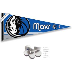 Dallas Mavericks Pennant Flag and Wall Tack Pads Mounts in Saudi Arabia