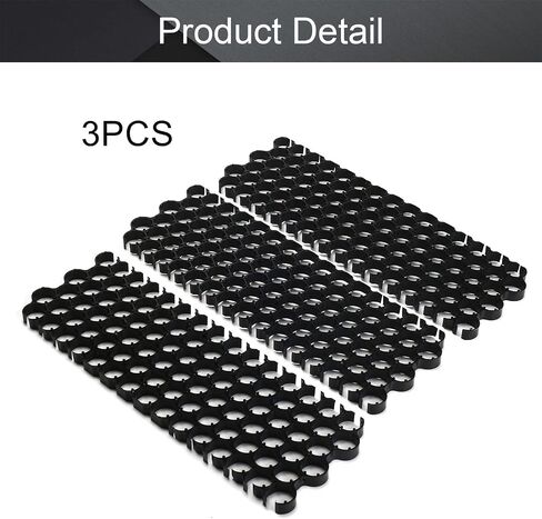 Fielect 5Pcs 5x15 Cell Spacer 18650 Lithium Battery Plastic Holder Bracket for DIY Battery Pack 18.5mm Hole Dia in Saudi Arabia