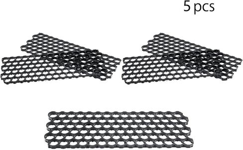 Fielect 5Pcs 5x15 Cell Spacer 18650 Lithium Battery Plastic Holder Bracket for DIY Battery Pack 18.5mm Hole Dia in Saudi Arabia