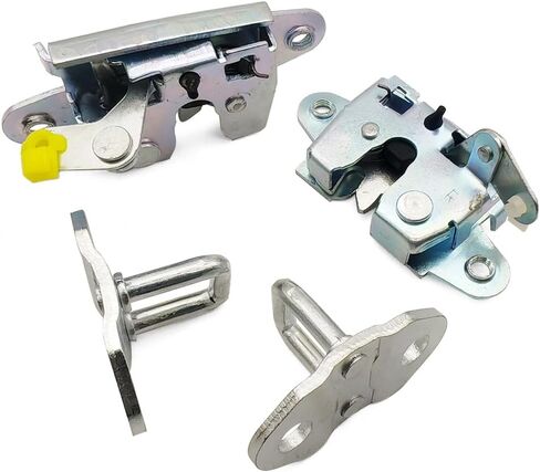 Back Tailgate Lock Latch with Striker Compatible with Tacoma 2004-2015, Hilux 2004-2011, Vigo 2004-2011, Replaces 65790-0K010 65780-0K010 in Saudi Arabia