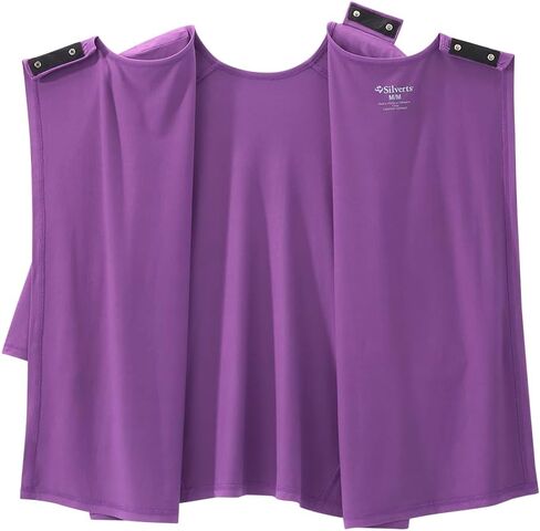 Women’s Open Back Adaptive Active Crew Neck Top for Seniors - 3/4 Long Sleeve Shirt in Saudi Arabia
