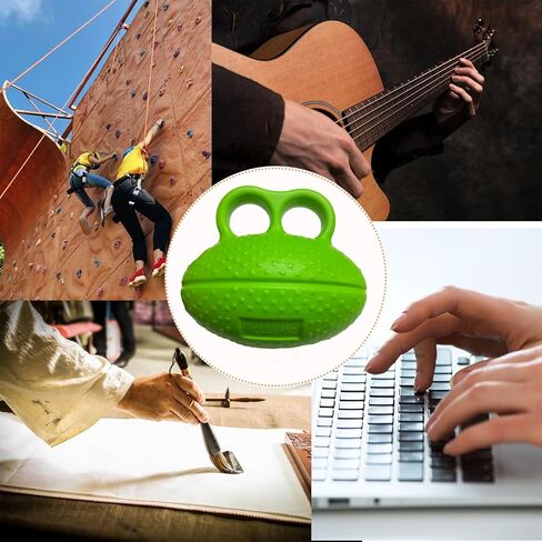 قطعتان من كرة الإصبع لتمرين قبضة اليد الناعمة من البولي يوريثان، كرة تمرين لتقوية قبضة اليد وكرات الضغط للبالغين، كرة علاج لتشنجات اليد والتعافي in Kuwait