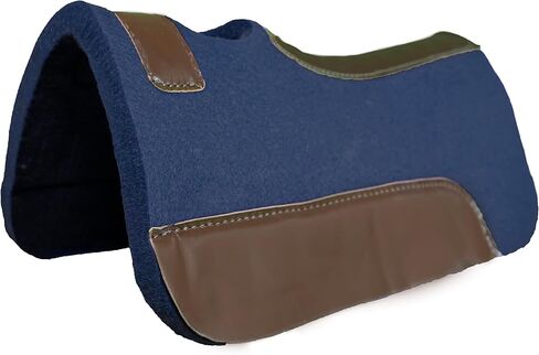 20" x 20" Synthetic Felt Performance Miniature Saddle Pad with Wear Leathers for Horse Saddle Available in 1" Thickness in Saudi Arabia