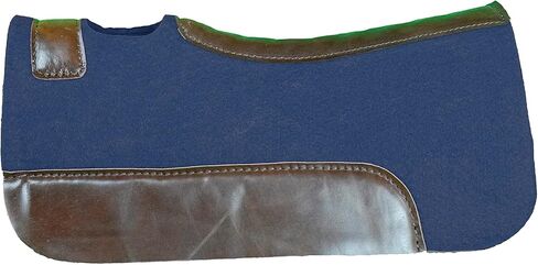 20" x 20" Synthetic Felt Performance Miniature Saddle Pad with Wear Leathers for Horse Saddle Available in 1" Thickness in Saudi Arabia