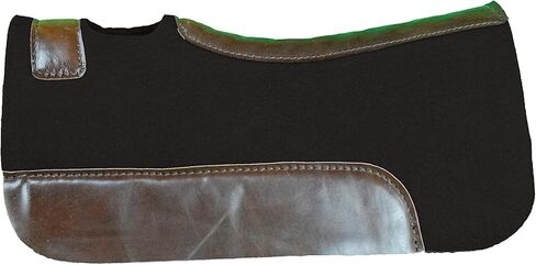 20" x 20" Synthetic Felt Performance Miniature Saddle Pad with Wear Leathers for Horse Saddle Available in 1" Thickness in Saudi Arabia