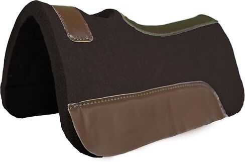 20" x 20" Synthetic Felt Performance Miniature Saddle Pad with Wear Leathers for Horse Saddle Available in 1" Thickness in Saudi Arabia
