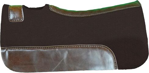 20" x 20" Synthetic Felt Performance Miniature Saddle Pad with Wear Leathers for Horse Saddle Available in 1" Thickness in Saudi Arabia