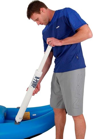 Outcast K-Pump - بدون خرطوم عالي الحجم 9-Psi متين من بلاستيك ABS / منفاخ أنبوب عائم مع حقيبة تخزين ومواد تشحيم ومحولات نفخ in Kuwait