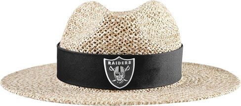 FOCO NFL Team Logo Beach Sun Band Straw Hat in Saudi Arabia