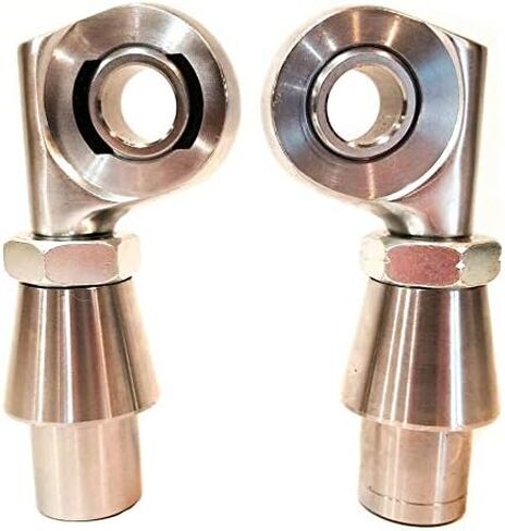 خارج المجموعة 3/4 بوصة تجويف × 7/8 بوصة نهاية قضيب مفصل حافة التوجيه - تتضمن 1 LH و1 RH مع صامولة و1.25 OD Bung in Kuwait