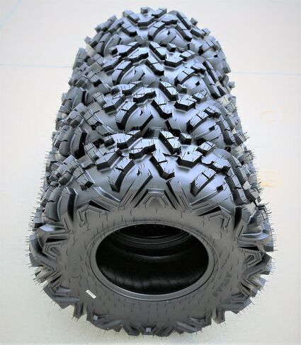 إطار Atlas A/T ATV ​​UTV للطرق الوعرة لجميع التضاريس - 27x11.00-12 27x11-12 27x11x12 56F نطاق تحميل 6 طبقات BSW جدار جانبي أسود in Saudi Arabia