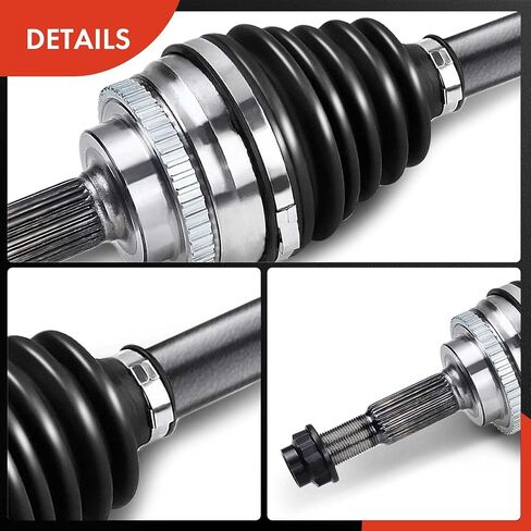 مجموعة عمود المحور A-Premium CV متوافقة مع Toyota Celica 2000-2005 L4 1.8L، جانب السائق الأيسر الأمامي، استبدال # 4342020540 in Saudi Arabia