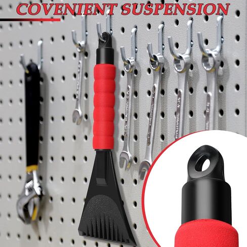 Ice Scrapers for Car Windshield, Scratch Free Ice, Snow, Frost, Removal Tool with Foam Handle, Effective and Durable Ice Scraper for Car, SUV, Truck, Window in Saudi Arabia