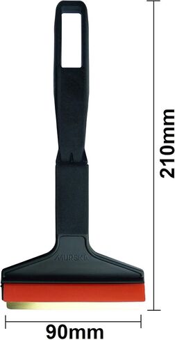 L & P Car Design A053-2 Pack مكشطة ثلج شفرة نحاسية أصلية Murska من أوروبا 100% سلع شتوية عالية الجودة للسيارات أسود وأحمر in Kuwait