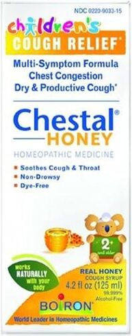 Boiron Children's Chestal for Cough Syrup, Honey, 4.20 Ounce in Saudi Arabia