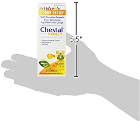 Boiron Children's Chestal for Cough Syrup, Honey, 4.20 Ounce in Saudi Arabia