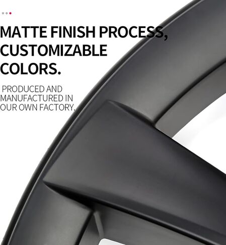 مجموعة واقيات العجلات مقاس 18 بوصة من Hubcaps مكونة من 4 قطع متوافقة مع ملحقات Tesla Model 3 2017-2023 (18 بوصة) in Kuwait