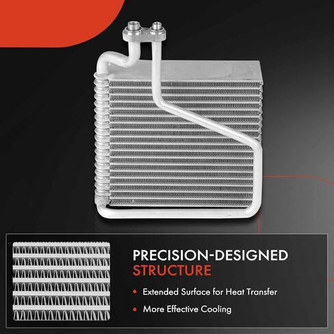 A-Premium A/C Evaporator Core Compatible with Chevrolet Colorado 2004-2012, SSR 2003-2006 & GMC Canyon 2004-2012 & Isuzu i-280 i-350 2006, i-290 i-370 2007-2008, with Pressing Plate in Saudi Arabia