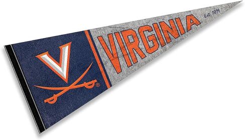 Virginia Cavaliers Pennant Throwback Vintage Banner in Saudi Arabia