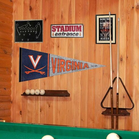 Virginia Cavaliers Pennant Throwback Vintage Banner in Saudi Arabia