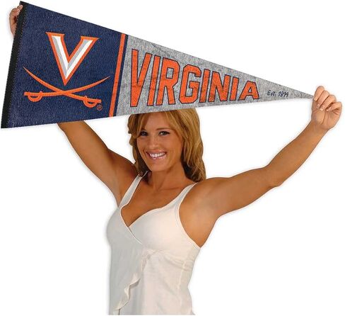 Virginia Cavaliers Pennant Throwback Vintage Banner in Saudi Arabia