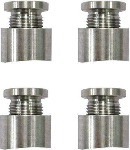 سدادات ومقابس مستشعر الأوكسجين O2 M18 X 1.5 خيط من الفولاذ المقاوم للصدأ (4 سدادات / 4 مقابس) in Saudi Arabia