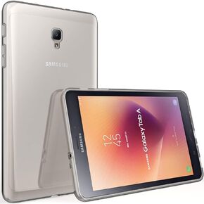 Puxicu Clear Case for Galaxy Tab A 8.0 2017, Slim Design Flexible Soft TPU Protective Cover for Samsung Galaxy Tab A 8" inch SM-T380/T385 2017 Release Tablet, Transparent