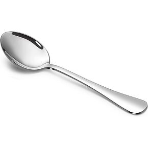 ELLERT 20-Piece Teaspoons Set,Food-Grade Stainless Steel Teaspoons,Dessert Spoons,Mirror Polished,Dishwasher Safe,Use for Home,Kitchen or Restaurant (Silver 6.7 Inches)