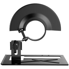 Angle Grinder Stand Set,Contain Thickened Angle Grinder Guard(Bore1.65 inch) and Adjustable Angle Grinder Cutting Bracket,For 4-1/2 inch Angle Grinder