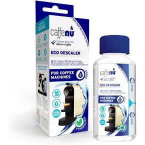 Universal Coffee Machine Descaling Solution. Coffee Machine Descaler Liquid 2 Uses. Descaler Kit. Part of your Barista Accessories Set. Compatible with Nespresso, Phillips, Lavazza, Verismo and More!