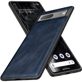 X-level for Google Pixel 7 Case, Thin Slim Premium PU Leather Elegant Soft TPU Bumper Shockproof Protective Cases Phone Cover for Google Pixel 7 2022 (Brown)