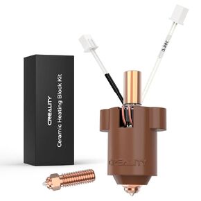 Creality K1C Ceramic Heating Block Kit, Upgrade Quick-Swap Nozzle, Supports 600mm/s High-Speed Printing, 300°C High Temperature Resistance, Easy to Install Kit for K1C 3D Printers
