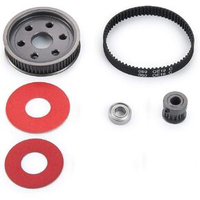 RC Belt Drive Transmission Gears System for 1/10 Axial SCX10 SCX10 II 90046 Upgrade (3.17mm) in Saudi Arabia