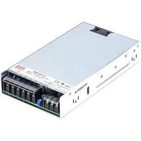 RSP-500-12 500.4W 12V 41.7A Power Supply - Remote Control, Active PFC, 88% Efficiency - Ideal for Test Equipment, Burn-in Systems
