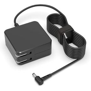 65W AC Charger Fit for Asus RT-AC5300 RT-AC87U RT-AC88U RT-AC87R RT-AC3200 AC88U RT-AC3100 AC3100 Rog Rapture GT-AC5300 GT-AX11000 Wireless Dual-Band Laptop Power Supply Adapter Cord