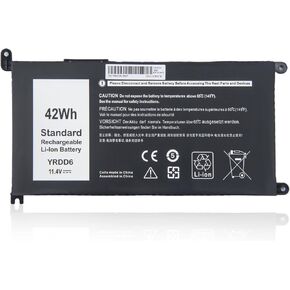 Amanda 42Wh YRDD6 1VX1H Battery for Dell Inspiron 5482 5485 7586 3583 5491 5591 5481 3310 2-in-1 5593 5480 3493 3593 3793 3582 5581 5584 5590 3584 5493 5585 5594 5598 Vostro 3491 5490 VM732 11.4V