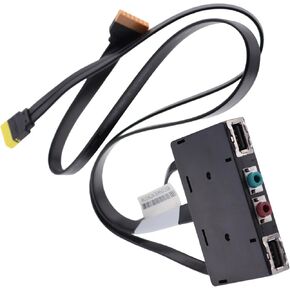 Front USB & Audio I/O Panel Board 54Y9910 45J9573 Replacement for Lenovo ThinkCentre M91p M92p M73 M72E M82 Tiny SFF Desktop