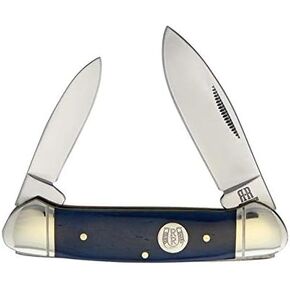 Rough Ryder Blue Smooth Bone Canoe RR1949