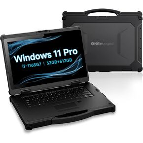 14 بوصة الكمبيوتر المحمول الوعرة Windows 11 Pro ، دفتر شاق ، Intel I7-1165G7 ، 32GB+512GB ، WIFI 6 ، BT 5.1 COMPUTER